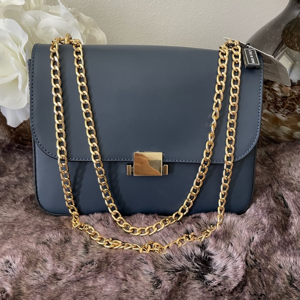 Salvatore Sorrentino Leather Crossbody Bag Brand New